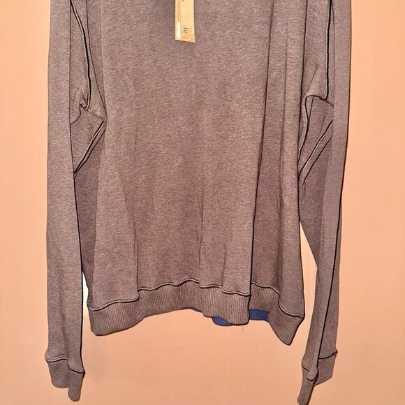 Tailor Vintage Men's Cotton V-Neck Sweater Brown NWT XXL - Picture 6 of 10